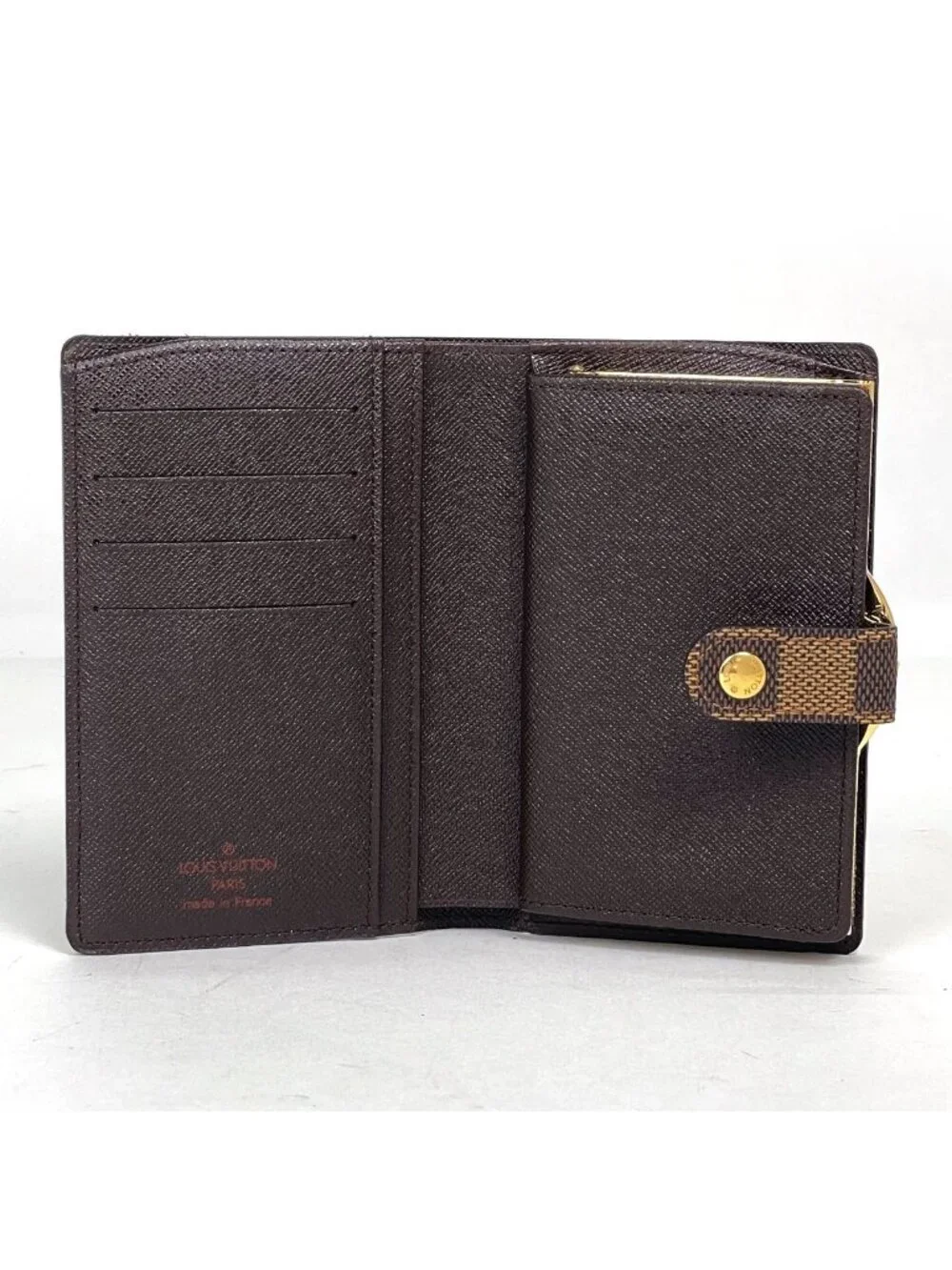Louis Vuitton Porte-Monnaie Billets Viennois Bifold Wallet Damier Brown